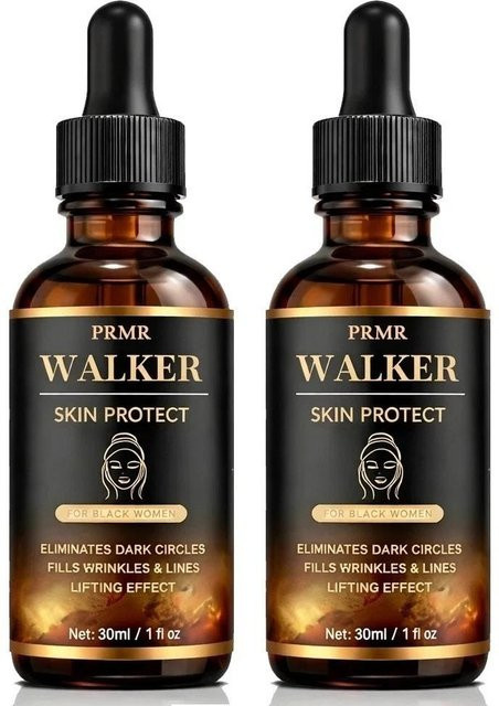 Walker Hautschutz Serum, 30 ml, Vitamin C, Hyaluronsäure, Peptide, Retinol - Bild 1