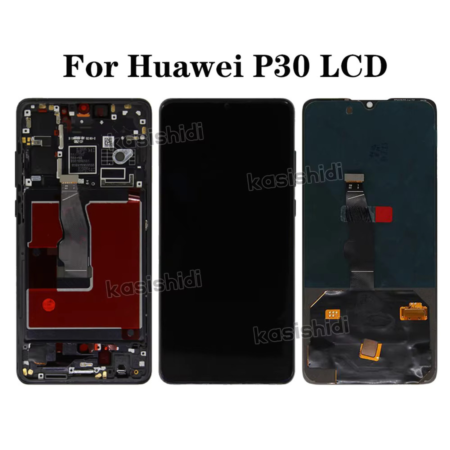 Huawei P30 OLED LCD-Display mit Touchscreen-Digitizer-Baugruppe in Schwarz für ELE-L29 ELE-L09 ELE-AL00 ELE-TL00 6,1 Zoll - Bild 3