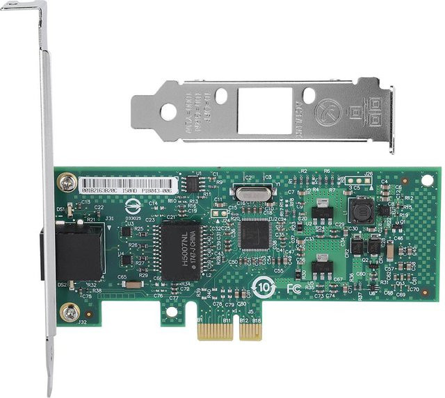 Intel 82574L Gigabit PCI e Netzwerkkarte für Desktop mit 1000Mbps Ethernet/LAN und LED-Anzeige - Bild 1