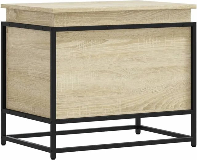 vidaXL Aufbewahrungsbox mit Deckel in Sonoma Eiche, B/T/H: 60 x 40 x 51,5 cm - Bild 1