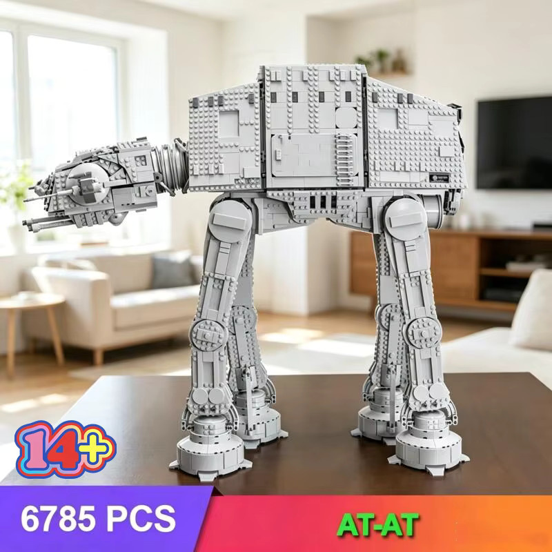 Hot Toys Star Wars AT-AT, Baustein-Modell, 6785 Teile, ab 14 Jahren - Bild 2