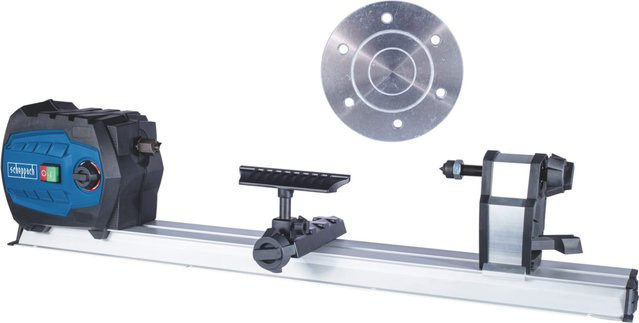Scheppach DM600Vario Drechselbank in Schwarz - Bild 1