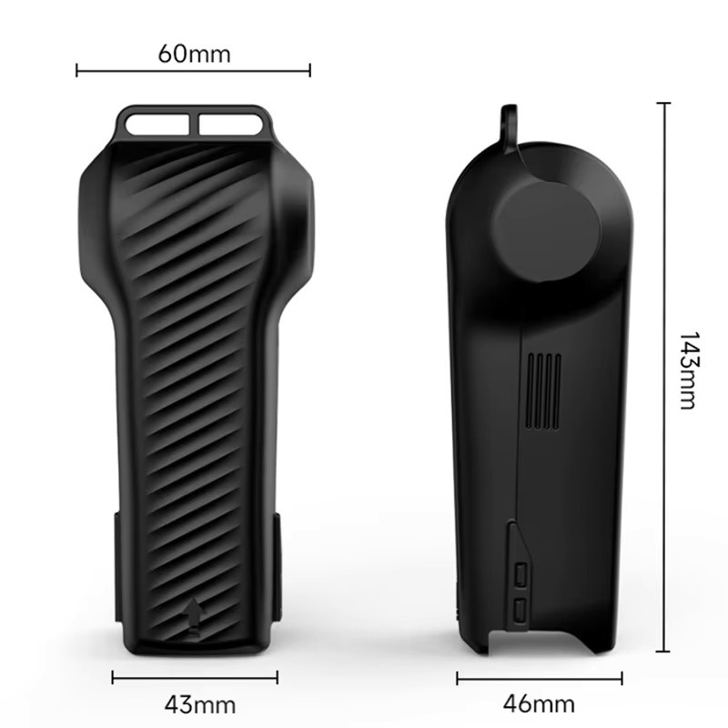 Harte Schutzhülle für DJI Osmo Pocket 4 in Schwarz für Kamera- und Displayschutz - Bild 4