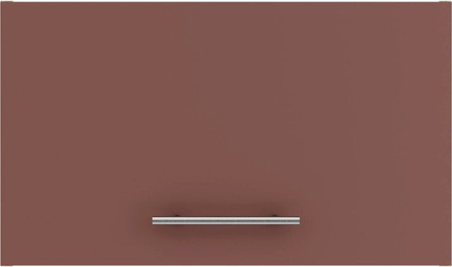 OPTIFIT Bari407 Küchen-Oberschrank in Rostrot mit modernem Design und mattem Finish, Breite: 60 cm - Bild 1