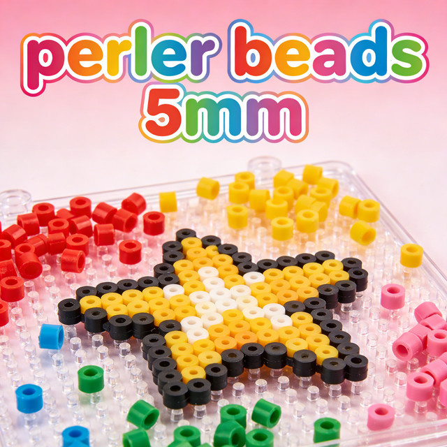 Perler Bügelperlen, Nachfüllpack, 1000 Stück, Bunt / Mehrfarbig - Bild 1