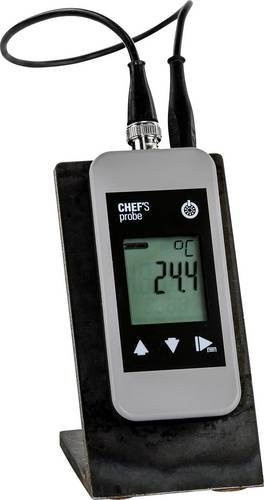 Ludwig Heer CHEF'S PROBE-00-1.5 Temperatur-Messgerät mit Pt1000 Fühler, Messbereich -200 bis 450°C, grau - Bild 1