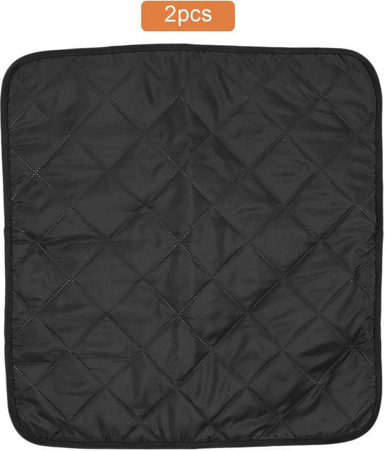 2er-Set Beauty2ZY Wasserabsorbierende Kissen für Stuhl, Sofa und Rollstuhl in Schwarz aus Polyester - Bild 1