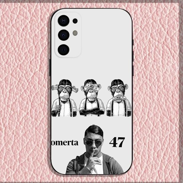 O-Omerta Maes 47 Handyhülle für Samsung Galaxy S25 S24 S23 S22 S21 S20 Ultra Plus FE Lite Note in Schwarz - Bild 1