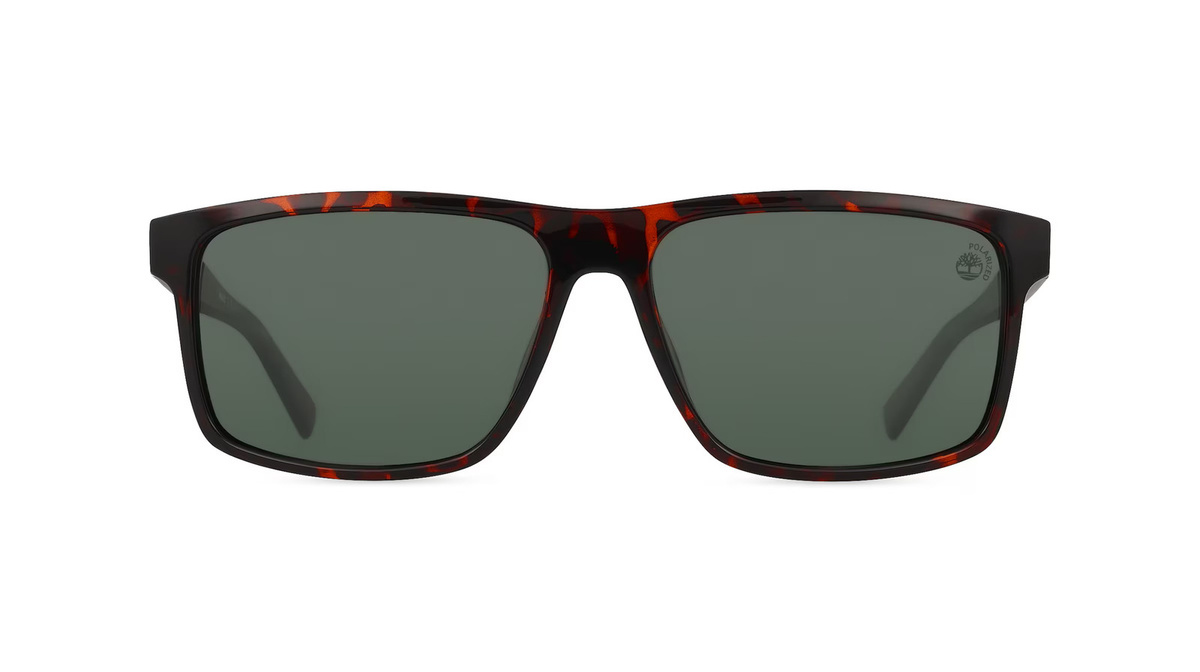 Timberland TB00006 Sonnenbrille, Vollrand, Quadratisch, Kunststoff, Unisex, Braun - Bild 1