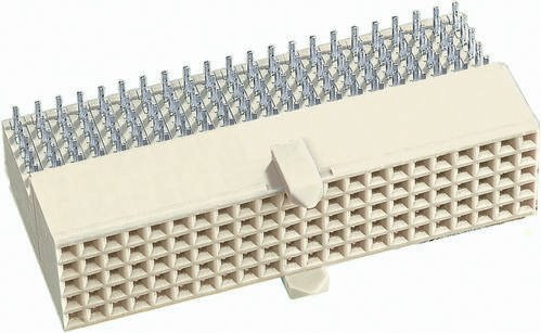 HARTING Federleiste aus Messing in Beige mit 7 Reihen - Bild 1
