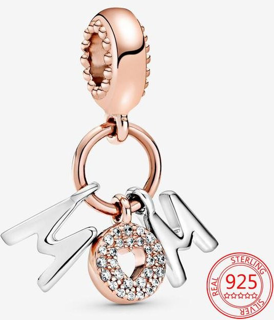 Allbestart Charm, 925 Silber, Zirkonia, Damen - Bild 1
