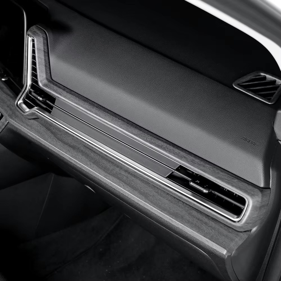TYWZ Carbon Faser Dashboard Lüftungsdüsen Abdeckung für Kia Sportage NQ5 2023-2025 Schwarz links und rechts - Bild 1