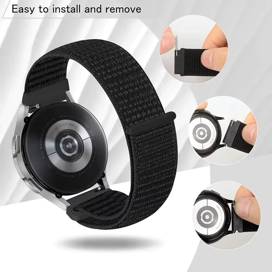 Xiaomi Uhrenarmband Nylon, 22 mm, bunt, Unisex - Bild 4