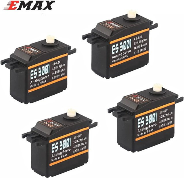 EMAX ES3001 Standard-Analogservo, Kunststoffgetriebe - Bild 1