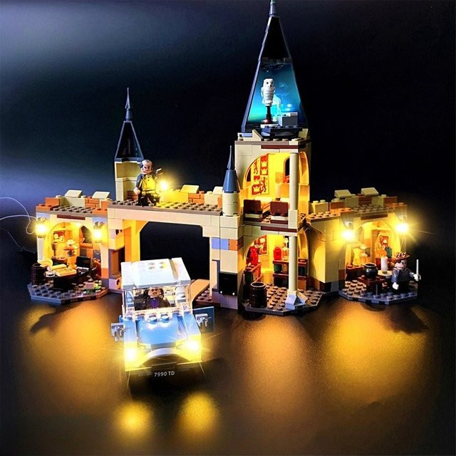 LED-Beleuchtungsset in Warmweiß für LEGO Hogwarts Whomping Willow 75953 (ohne Bausteine) - Bild 1
