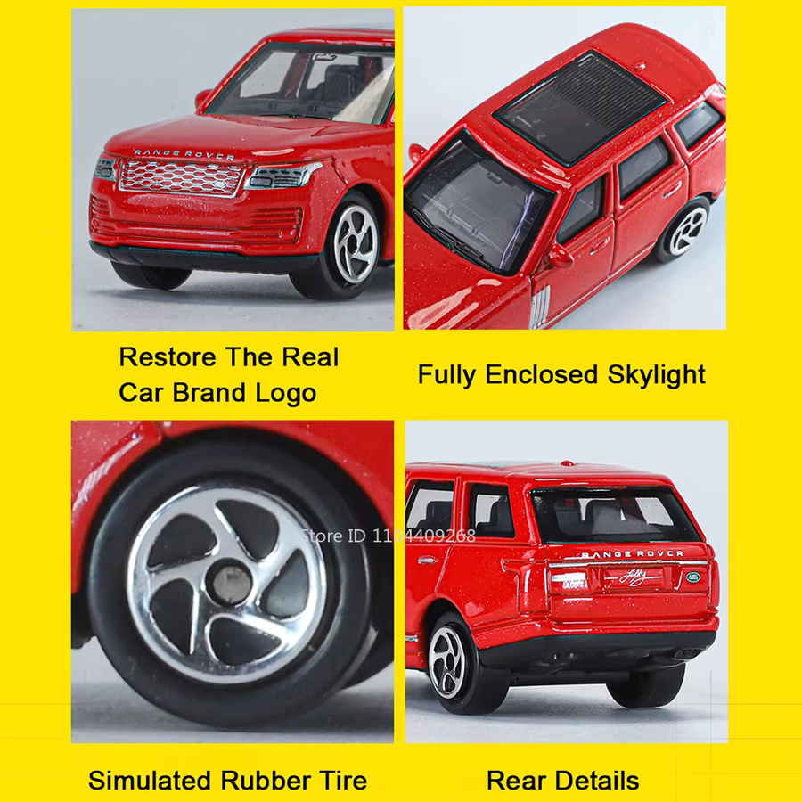RMZ city Range Rover Automodell Spielzeug, 1:64, Metall, Gummi - Bild 2