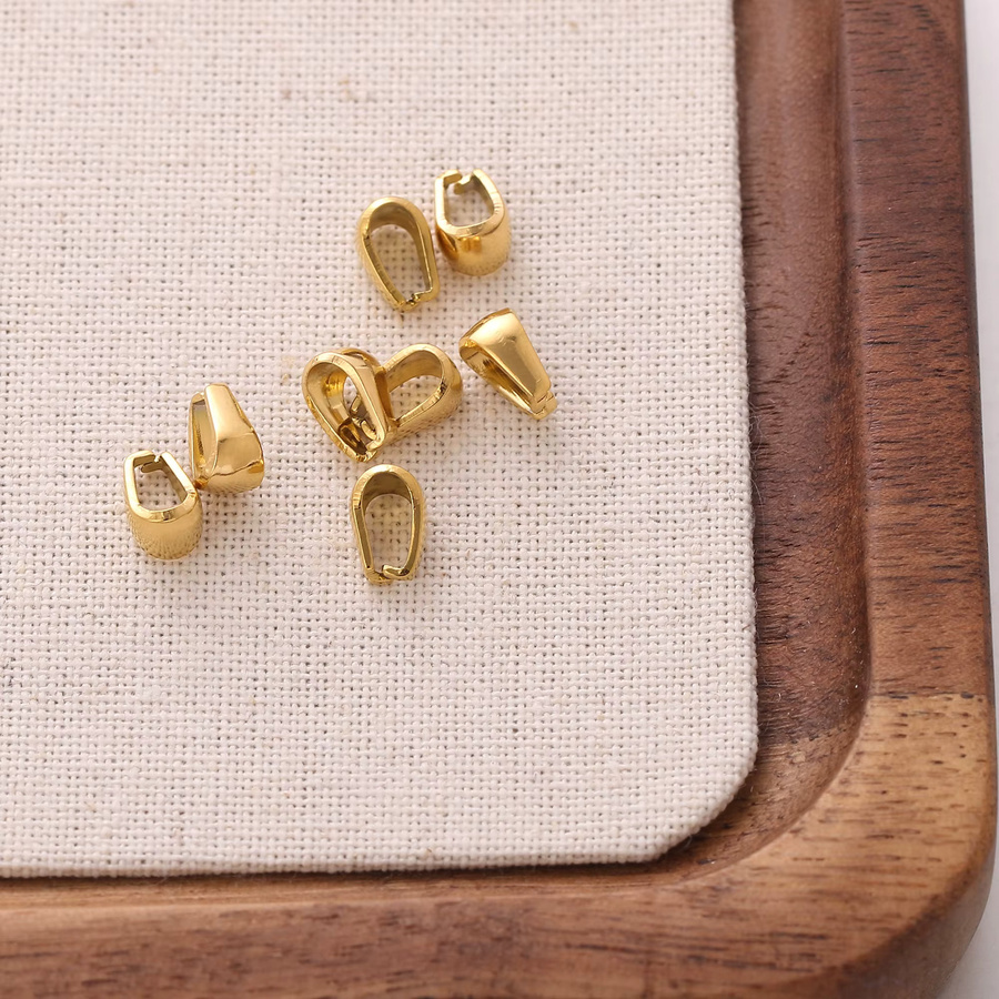 DOOYIO Verschlüsse, vergoldet, Edelstahl, Charms, Melonenkerne, Unisex - Bild 3