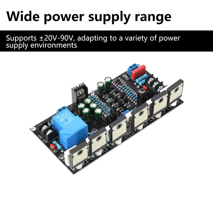 Hifi Audio Mono Power Verstärker 300 W mit 1943 + 5200 High Power Tube Amp Board und Lautsprecher Schutz Relais - Bild 2