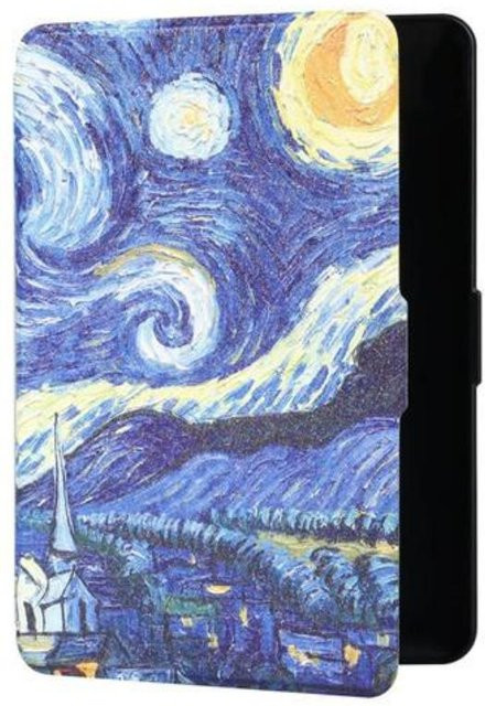 Bemalte Schutzhülle kompatibel mit Amazon Kindle Voyage, Oasis 2, 3 sowie Kindle Scribe und KPW Modellen in Multicolour - Bild 1