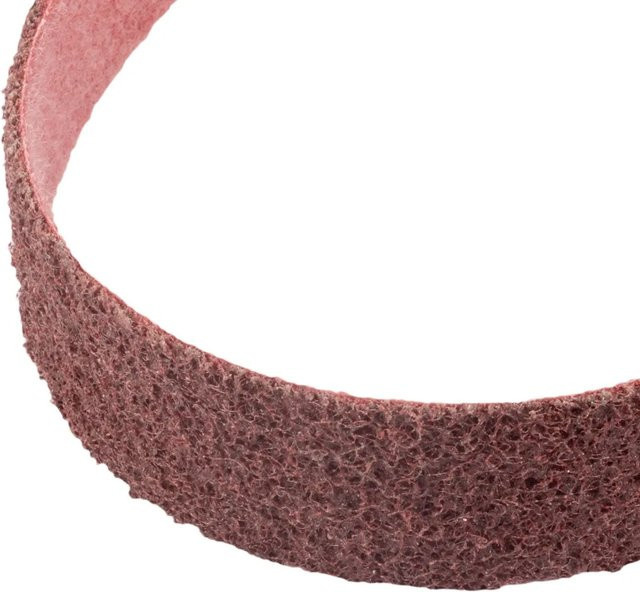 STAHLWERK Schleifvlies-Schleifband für Bandschleifer, Körnung 40, B: 40 mm, L: 760 mm, Farbe: Rot - Bild 1