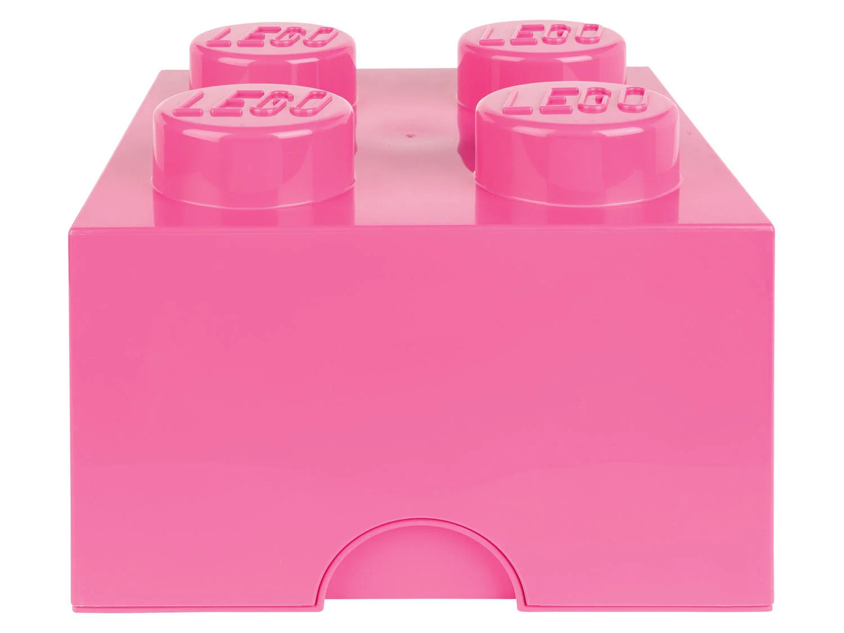 LEGO Aufbewahrungsbox stapelbar 2 x 4 Noppen in Purple - Bild 2