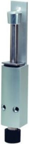 KWS Türfeststeller 1222.02 aus Aluminium in Silber matt mit 60 mm Hub für die Türmontage - Bild 1