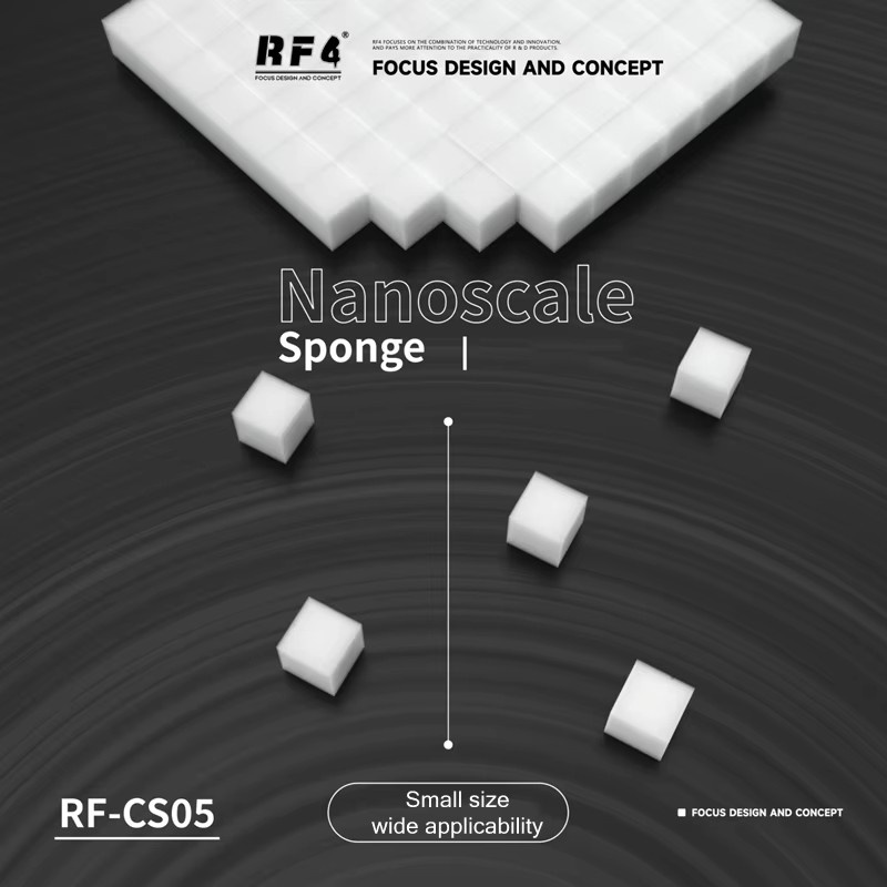 RF4 Magische Nano-Schwammbälle zur Reinigung von Handy-Motherboards, Glas und Kameras, Weiß, 500 Stück - Bild 4