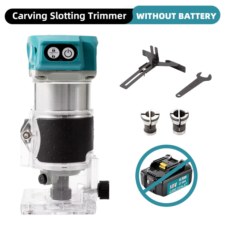 Makita 5-Gang Bürstenloser Elektrischer Handtrimmer Kabelloser Holzfräser für 21V Akku - Bild 2