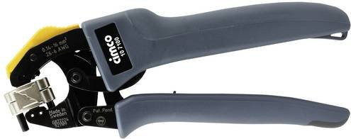 Cimco Power-Crimp twist 107100 Crimpzange für Aderendhülsen 0,14 bis 16 mm² in Grau - Bild 1