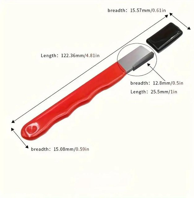 Precision Edge Professioneller Küchenmesserschärfer mit Wolfram- und Diamant-Keramik-Schleifstein in Rot von Love Home Garden - Bild 1