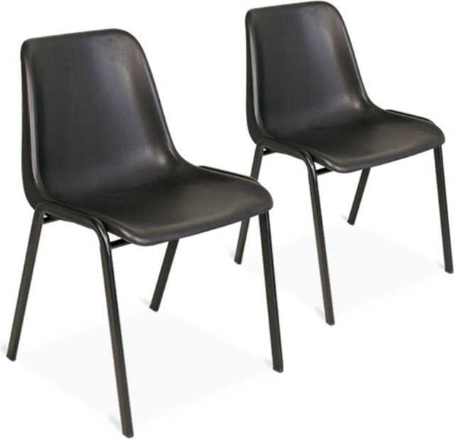 BRB Formschalen-Stühle 2er-Set stapelbar - Bild 1