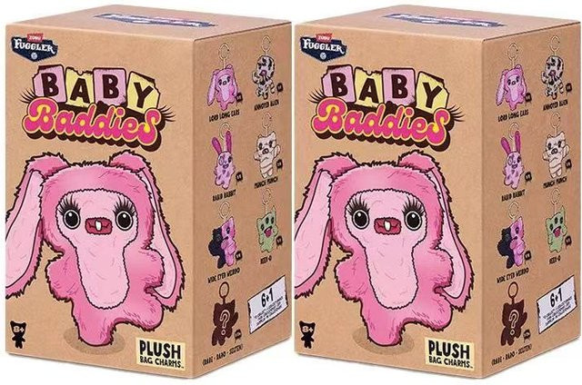 Fuggler Baddies Fuggler Schlüsselanhänger Blind Box, Plüschtier, ab 8 Jahren - Bild 1
