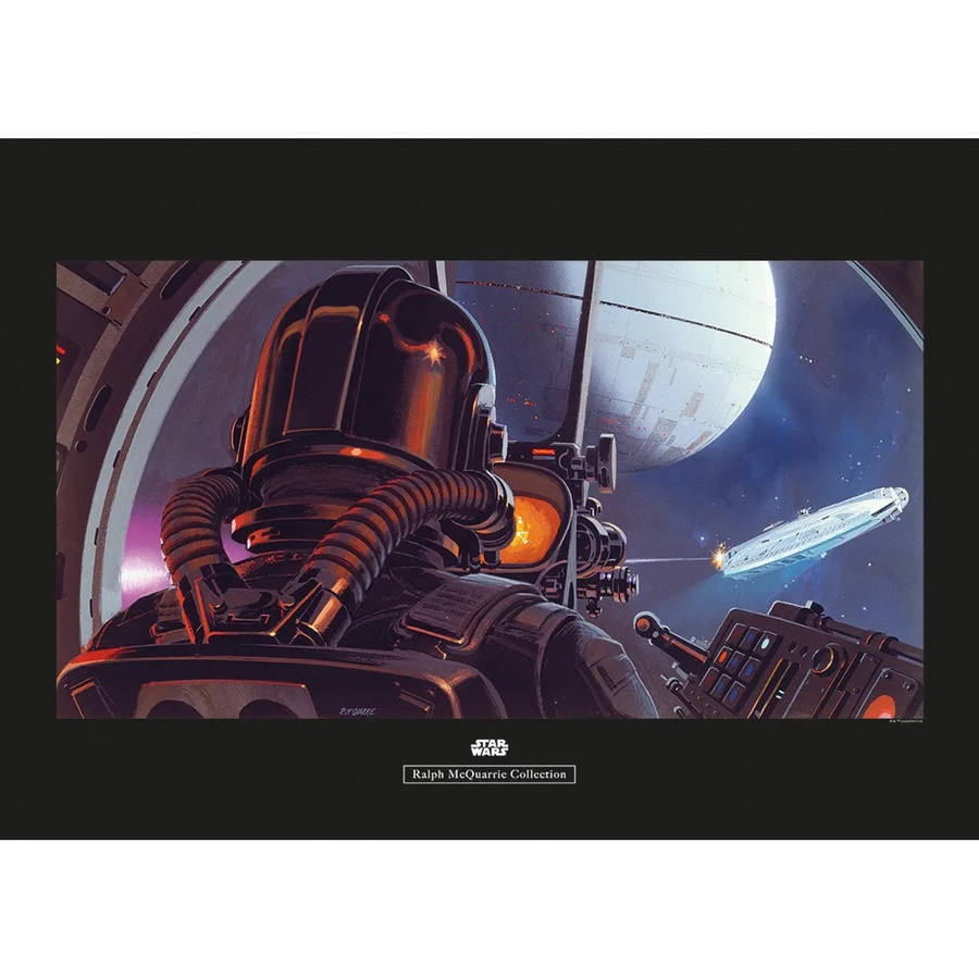 Komar Wandbild Star Wars Pilot Paper Poster Multicolor B: 70 cm, H: 50 cm - Bild 2