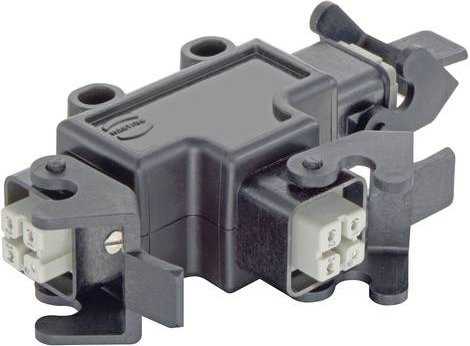 HARTING Energieverteiler in Schwarz und Grau aus Kunststoff (09120084750) - Bild 1