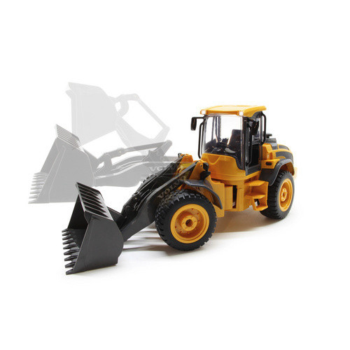 Jamara Volvo L50 Radlader 1:16 gelb ab 6 Jahren - Bild 3