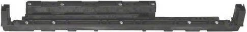 Hager UZ64S3 Traverse Verteiler für Verteilung boards in Schwarz, 10 Stück - Bild 1