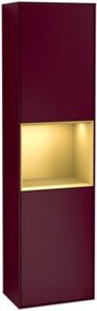 V&B Finion Hochschrank mit Wandbeleuchtung und LED-Beleuchtung, B/T/H: 41,8 x 15,0 x 151,6 cm - Bild 1