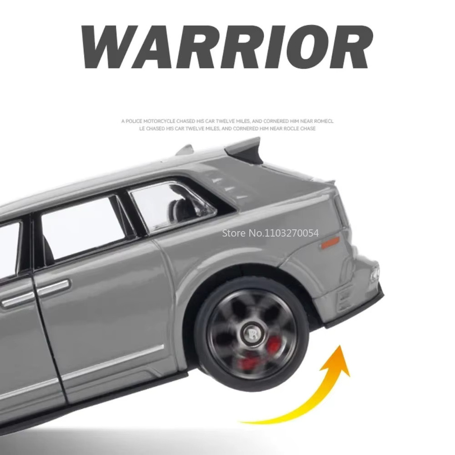 RMZ city Rolls-Royce Cullinan M4, Miniatur Auto Modell, 1:36, Metall, mit Licht und Sound - Bild 3
