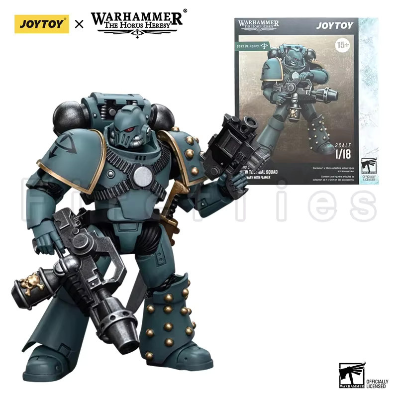 JOYTOY Warhammer 40,000 Sons of Horus MKIV Tactical Squad, Actionfigur, 1/18 - Bild 3