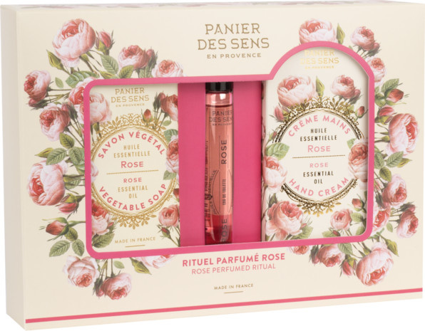 Panier des Sens Huile Essentielle Rose Set, Rosenöl, Körperöl - Bild 1
