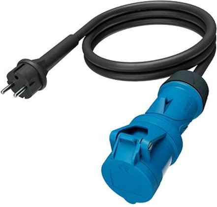 MENNEKES CEE Adapterleitung 8004, Blau, Länge: 1,5 m - Bild 1