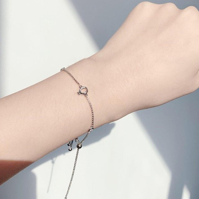 Armband 925 Silber, Krone, Zirkonia, Damen - Bild 1