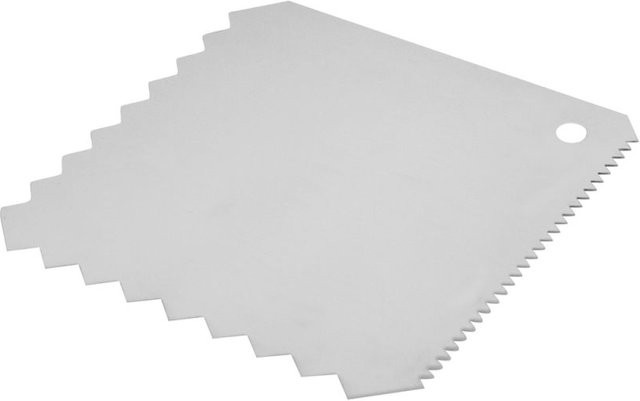 Schneider Teigschaber aus Edelstahl in Silber, quadratisch, Breite: 10 cm, Tiefe: 10 cm - Bild 1