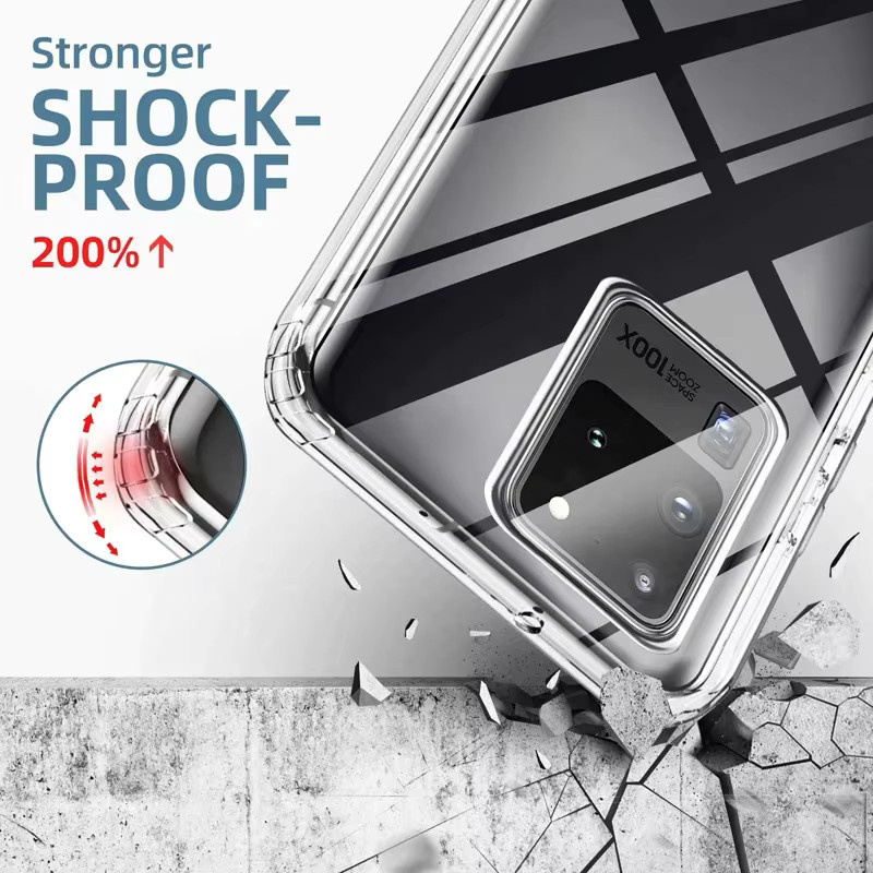 360 Grad Vollsilikonhülle für Xiaomi Mi 17 15 14 Ultra 13 12 Lite 12T 11T 10T 15T 14T Pro Transparent - Bild 2