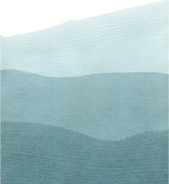 Komar Fototapete Mild Mound in Blau aus Vlies, Breite: 200 cm, Höhe: 250 cm - Bild 1