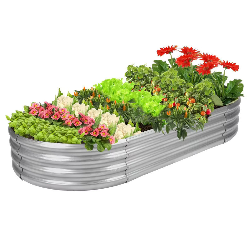 Hochbeet aus Metall für den Gemüsegarten in Mehrfarben - Bild 2