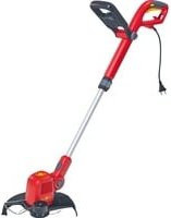 Wolf-Garten Elektro-Rasentrimmer LYCOS E/500T mit Teleskopstange und Akku in Rot/Grau - Bild 1