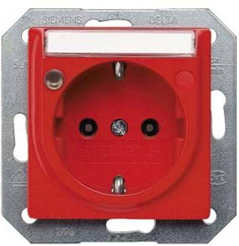 Siemens Schalterprogramm Steckdose in Orange 5UB1563 - Bild 1