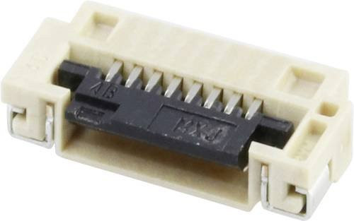 Molex FFC/FPC-Anschluss 50-polig in Weiß und Gold mit 0,5 mm Rastermaß auf einer Full Reel (512965094) - Bild 1