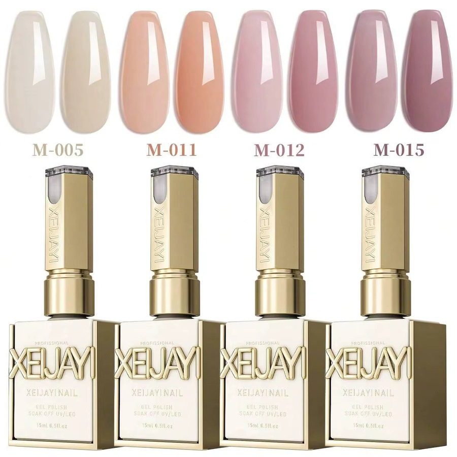 XEIJAYI Gel Nagellack, Nude, Glänzend, 15 ml - Bild 3